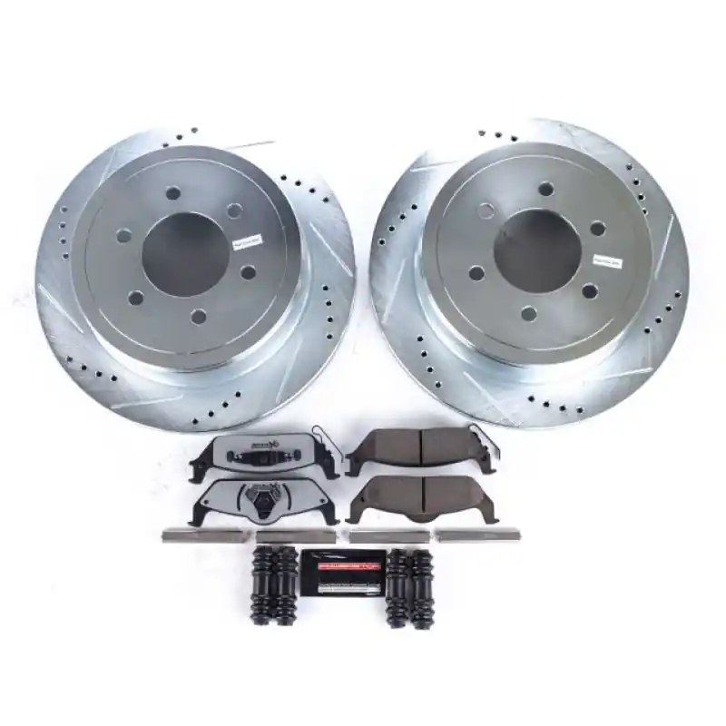 Save Now Power Stop 04-11 Ford F-150 Rear Z36 Truck & Tow Brake Kit