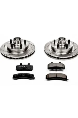 Affordable Power Stop 98-00 Chevrolet Tahoe Front Z23 Evolution Sport Brake Kit