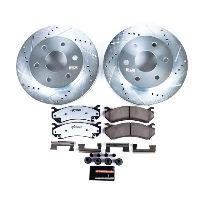 Fresh Stock Power Stop 02-06 Cadillac Escalade Front Z36 Truck & Tow Brake Kit