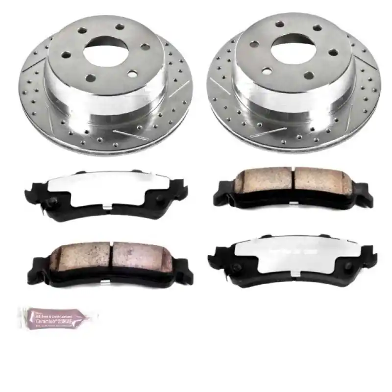 Power Stop 03-05 Chevrolet Astro Rear Z36 Truck & Tow Brake Kit Final Sale