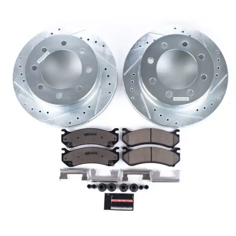 Fresh Stock Power Stop 02-06 Chevrolet Avalanche 2500 Rear Z36 Truck & Tow Brake Kit