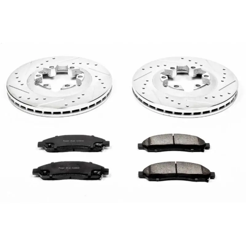 Power Stop 04-08 Chevrolet Colorado Front Z23 Evolution Sport Brake Kit Fresh Stock