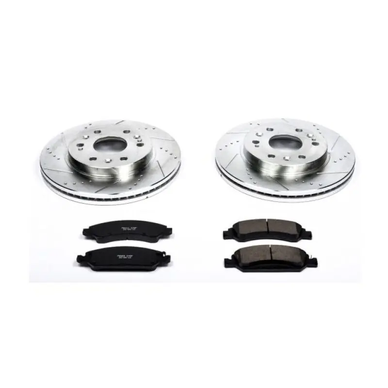 Save Now Power Stop 08-19 Cadillac Escalade Front Z23 Evolution Sport Brake Kit