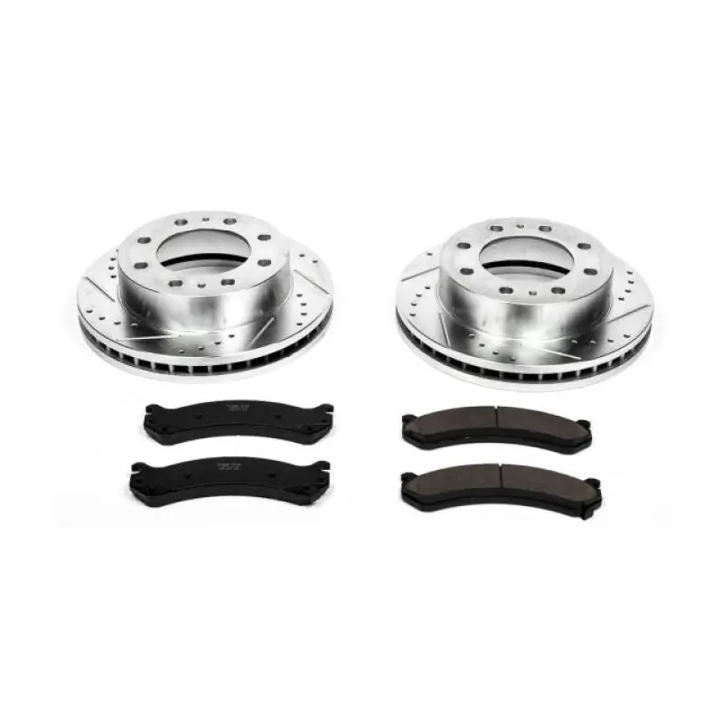 Sale Power Stop 02-04 Chevrolet Avalanche 2500 Front Z23 Evolution Sport Brake Kit