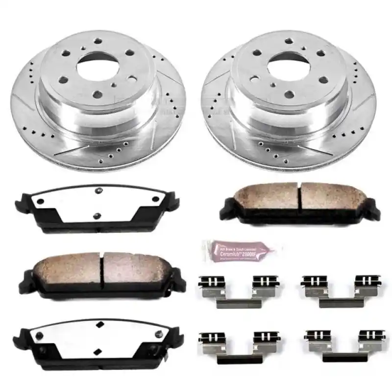 Special Discount Power Stop 07-14 Cadillac Escalade Rear Z36 Truck & Tow Brake Kit