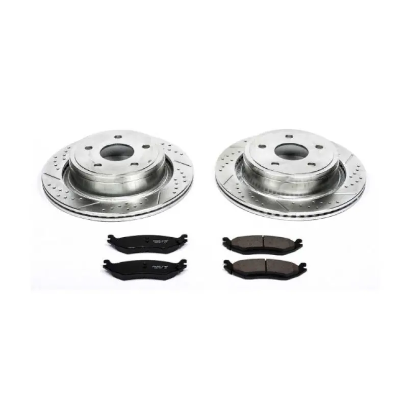 Limited Time Power Stop 07-09 Chrysler Aspen Rear Z23 Evolution Sport Brake Kit