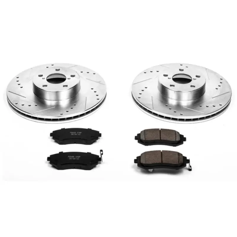 While Supplies Last Power Stop 05-06 Saab 9-2X Front Z23 Evolution Sport Brake Kit