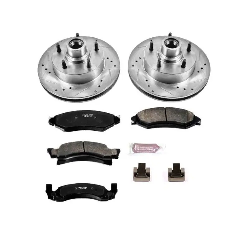 Power Stop 1986 Ford E-150 Front Z23 Evolution Sport Brake Kit Weekend Sale