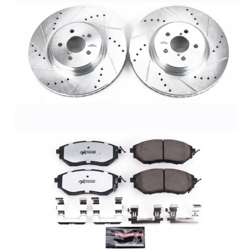 Power Stop 14-18 Subaru Forester Front Z26 Street Warrior Brake Kit Popular