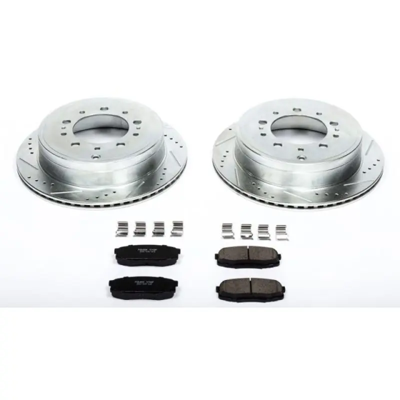 Power Stop 08-11 Lexus LX570 Rear Z23 Evolution Sport Brake Kit Price Drop