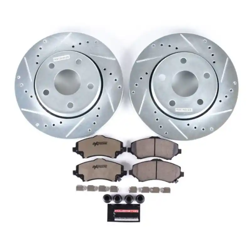 Limited Time Power Stop 07-17 Jeep Wrangler Front Z36 Truck & Tow Brake Kit