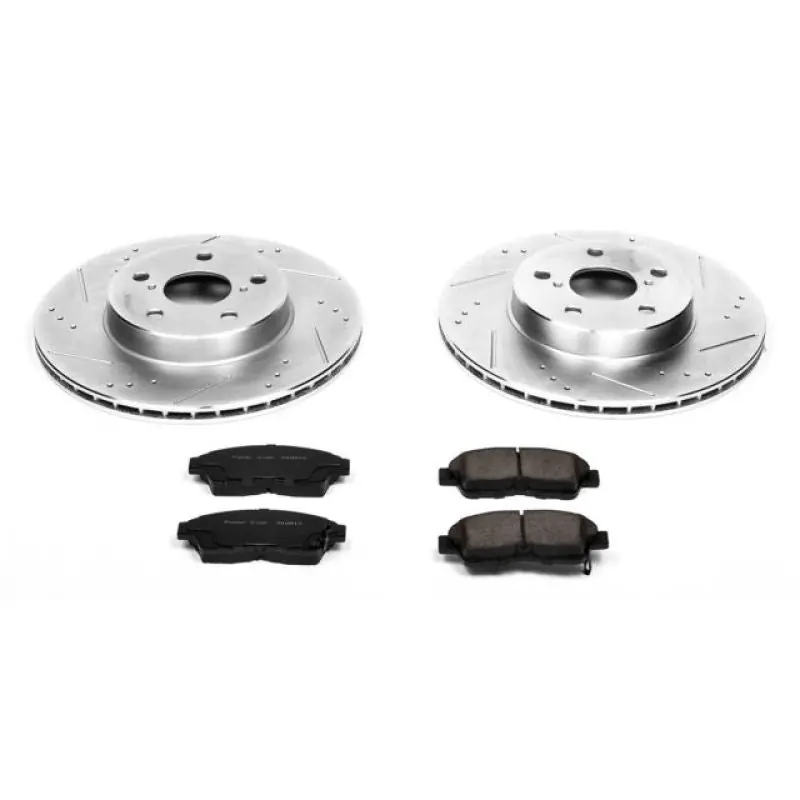 Power Stop 96-00 Toyota RAV4 Front Z23 Evolution Sport Brake Kit Free Shipping