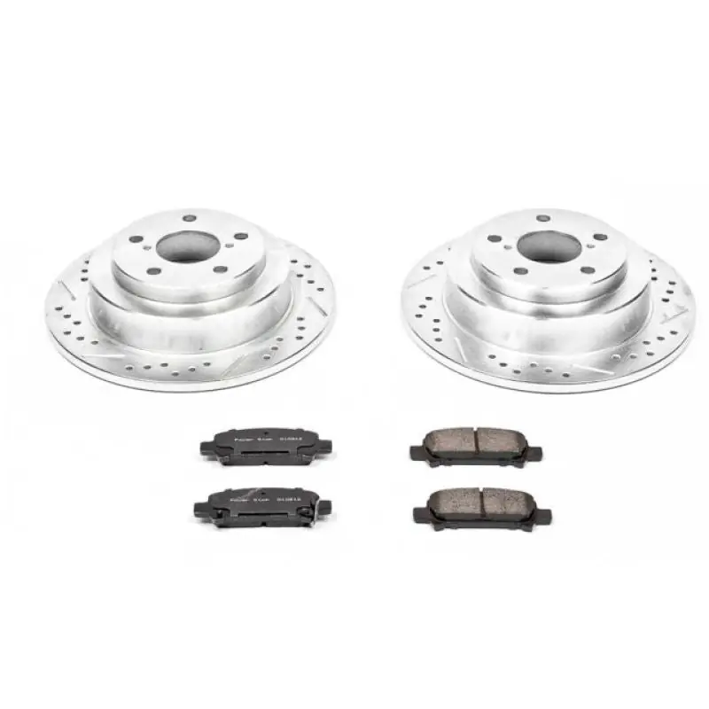 Power Stop 98-03 Subaru Forester Rear Z23 Evolution Sport Brake Kit Editor’s Pick