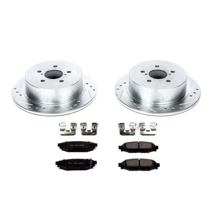 Power Stop 05-09 Subaru Legacy Rear Z23 Evolution Sport Brake Kit Buy Today