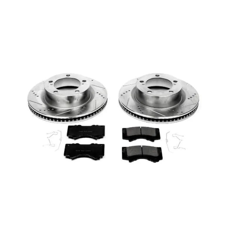 Power Stop 08-11 Lexus LX570 Front Z23 Evolution Sport Brake Kit Popular