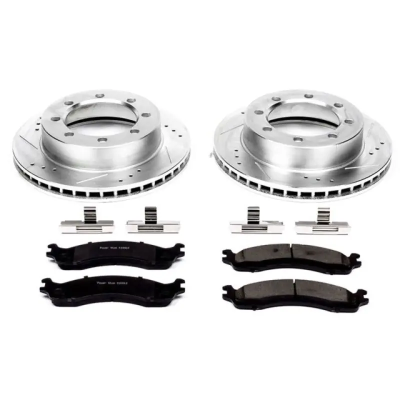 Best Choice Power Stop 95-99 Ford F-250 Front Z23 Evolution Sport Brake Kit