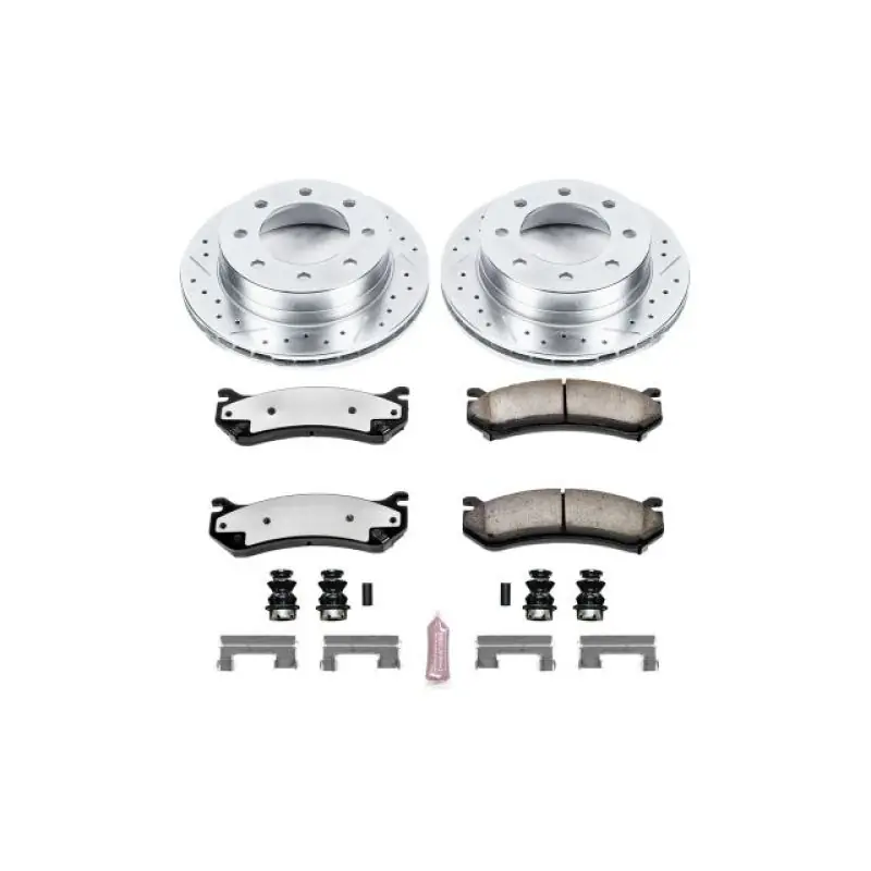 Limited Edition Power Stop 2003 Chevrolet Silverado 1500 HD Rear Z36 Truck & Tow Brake Kit