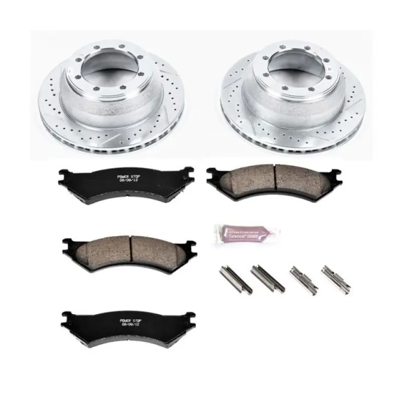 Power Stop 03-05 Ford E-350 Club Wagon Rear Z23 Evolution Sport Brake Kit Last Chance