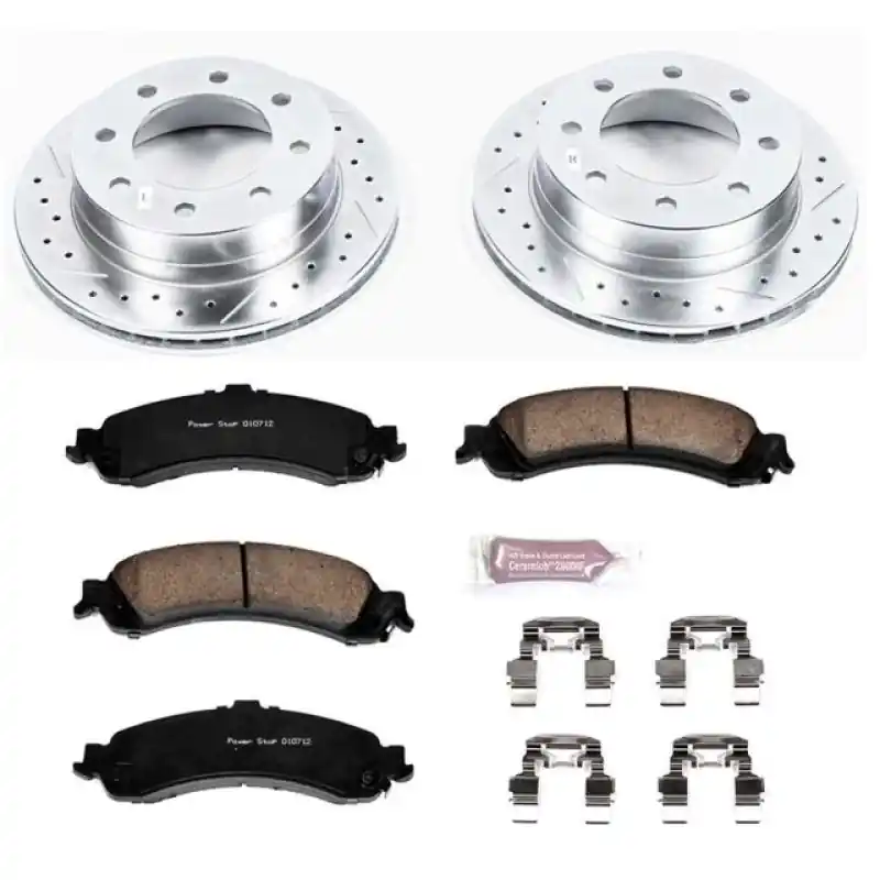 Hot Picks Power Stop 2005 Chevrolet Silverado 1500 HD Rear Z23 Evolution Sport Brake Kit