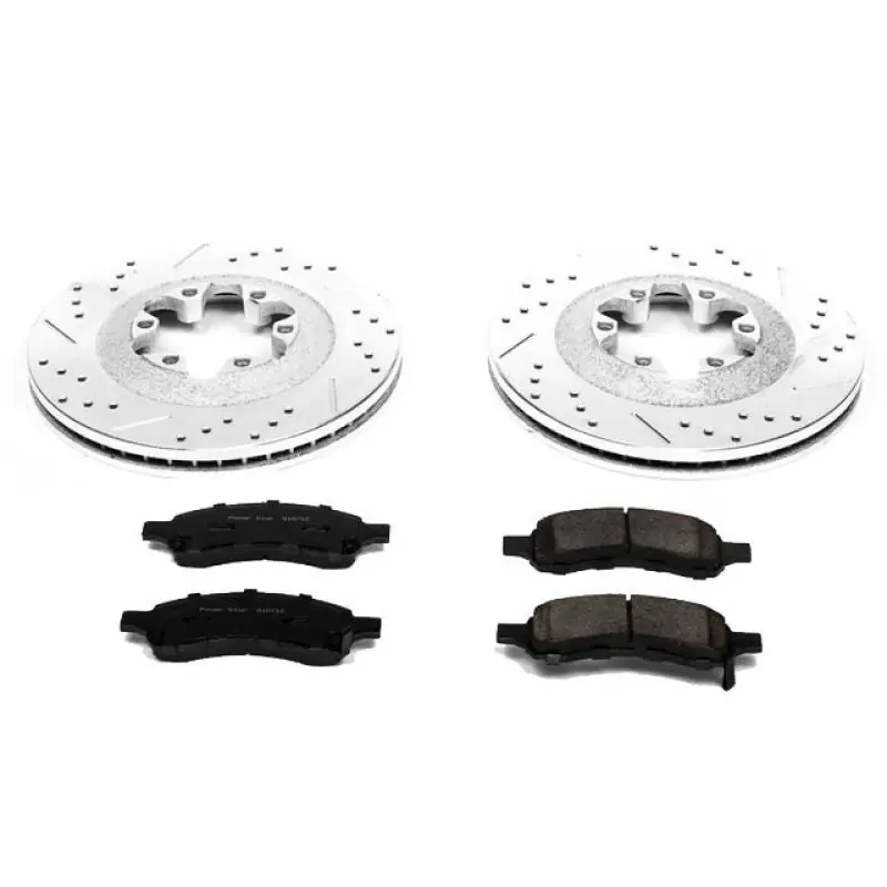 Editor’s Pick Power Stop 09-12 Chevrolet Colorado Front Z23 Evolution Sport Brake Kit