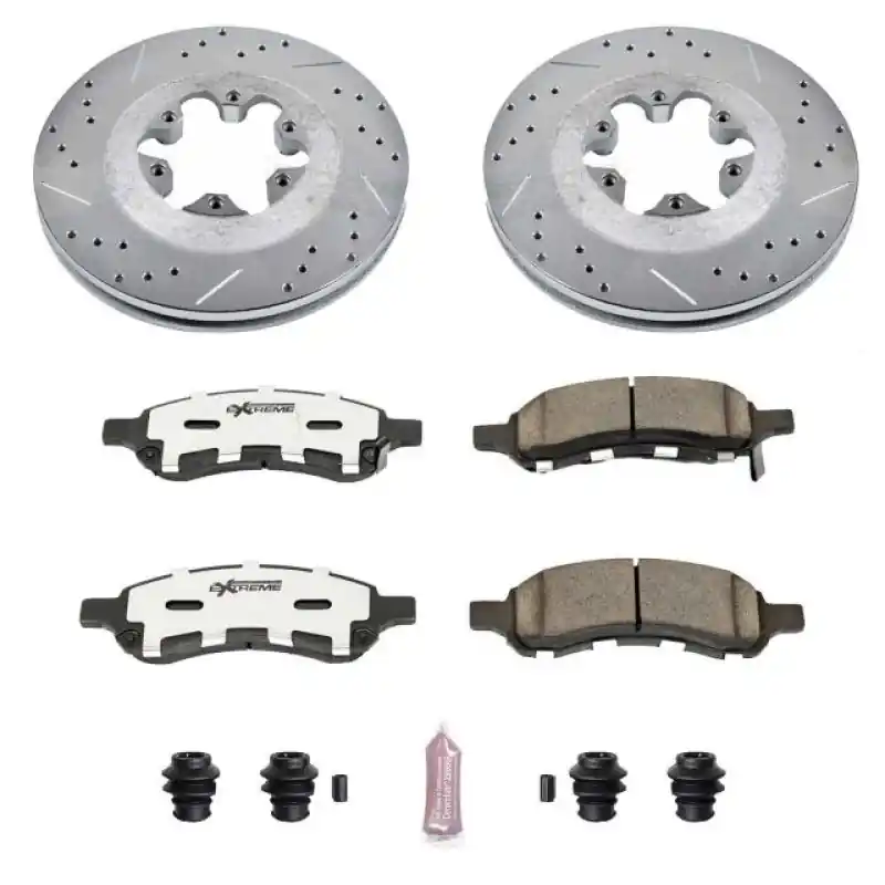 Power Stop 09-12 Chevrolet Colorado Front Z26 Street Warrior Brake Kit Top Rated