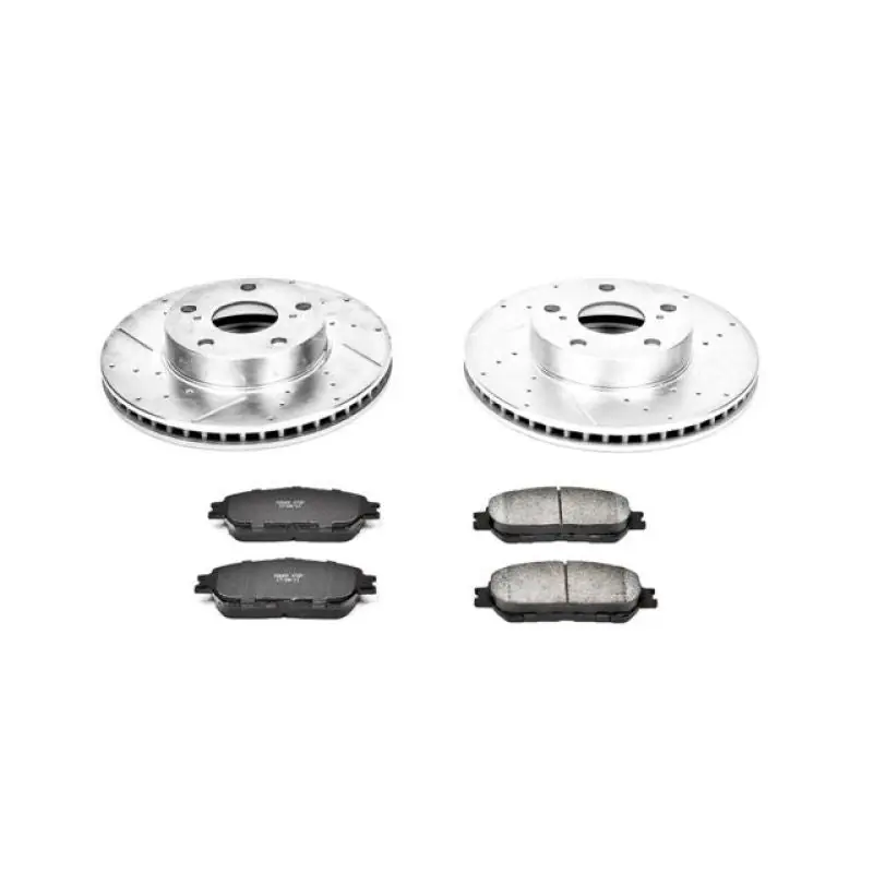 No Minimum Order Power Stop 05-15 Toyota Tacoma Front Z23 Evolution Sport Brake Kit