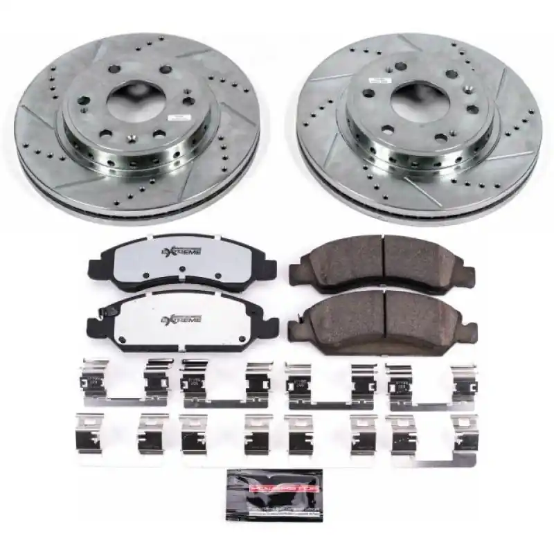Handmade Power Stop 08-19 Chevrolet Tahoe Front Z36 Truck & Tow Brake Kit