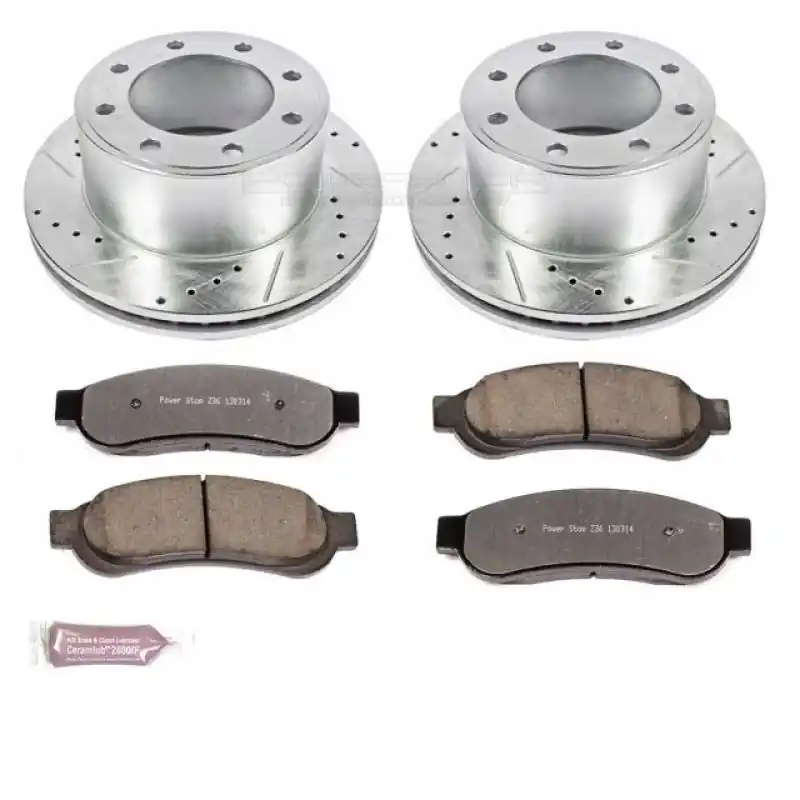 Limited Offer Power Stop 10-2012 Ford F-350 Super Duty Rear Z36 Truck & Tow Brake Kit
