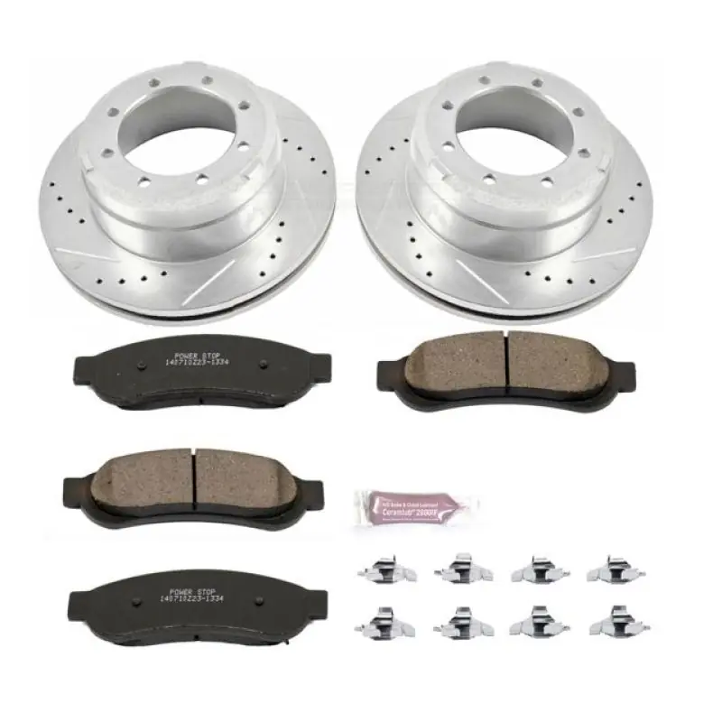 Power Stop 10-12 Ford F-350 Super Duty Rear Z23 Evolution Sport Brake Kit Don’t Miss Out