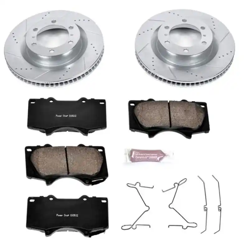 Power Stop 10-19 Lexus GX460 Front Z23 Evolution Sport Brake Kit Save Now