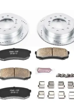 Worldwide Shipping Power Stop 10-19 Lexus GX460 Rear Z23 Evolution Sport Brake Kit