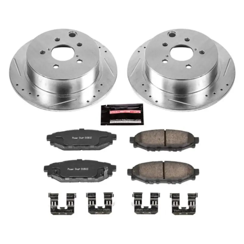 Don’t Miss Out Power Stop 16-18 Subaru Crosstrek Rear Z23 Evolution Sport Brake Kit