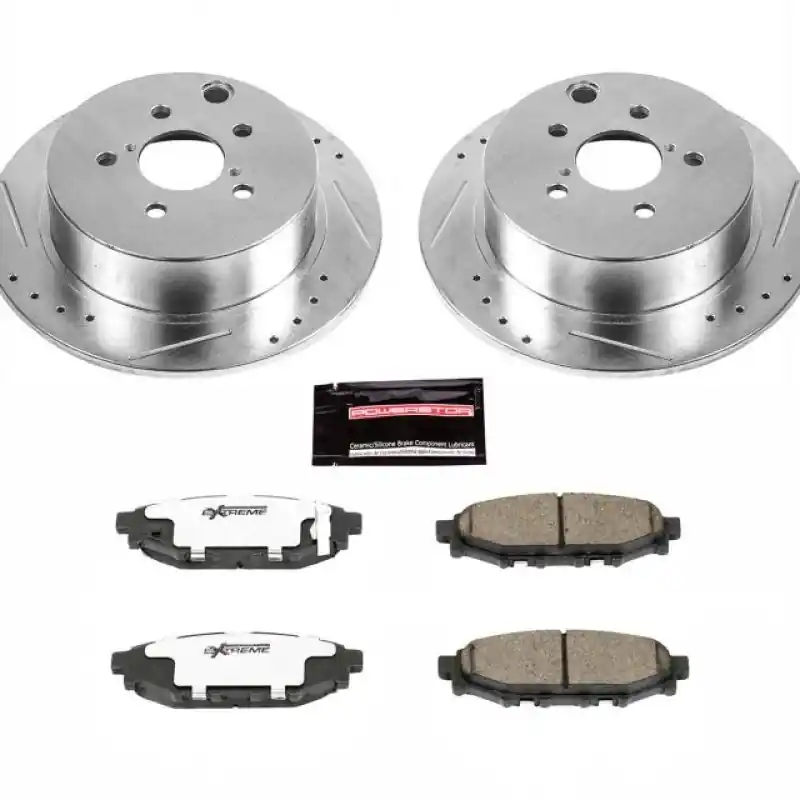 Fast Shipping Power Stop 16-18 Subaru Crosstrek Rear Z26 Street Warrior Brake Kit