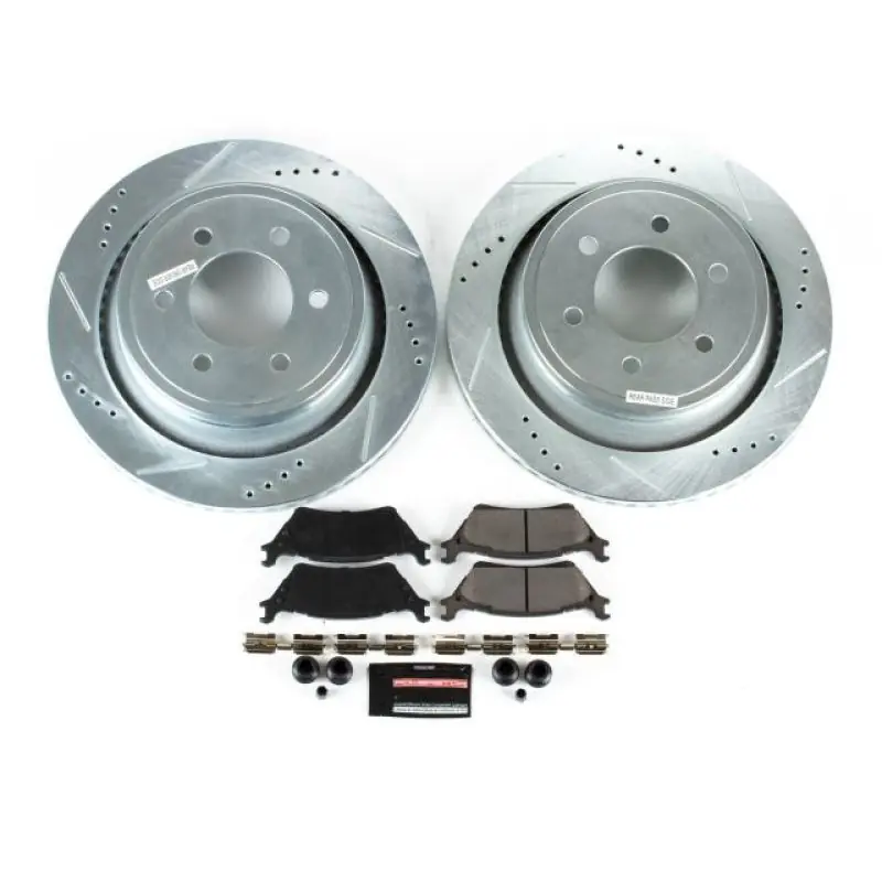 Latest Power Stop 12-18 Ford F-150 Rear Z23 Evolution Sport Brake Kit