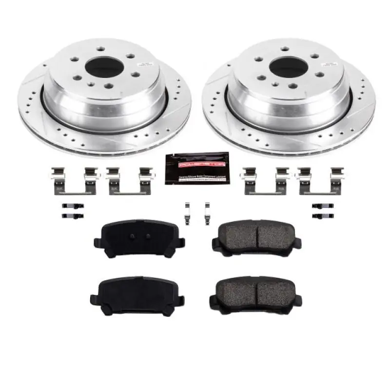 Power Stop 15-18 Chevrolet Colorado Rear Z23 Evolution Sport Brake Kit Final Sale