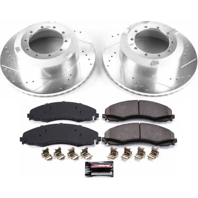 Bargain Power Stop 17-22 Ford F-550 Super Duty Rear Z36 Truck & Tow Brake Kit