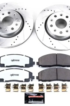 Warranty Included Power Stop 18-19 Jeep Wrangler Front Z36 Truck & Tow Brake Kit