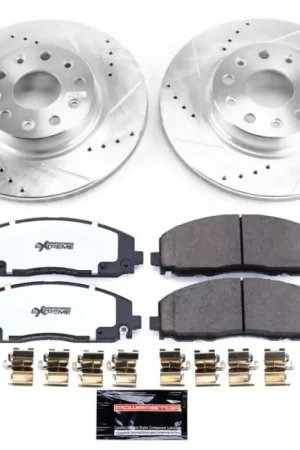 Affordable Power Stop 18-19 Jeep Wrangler Front Z36 Truck & Tow Brake Kit