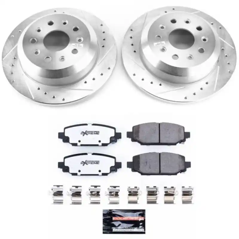 Power Stop 18-19 Jeep Wrangler Rear Z36 Truck & Tow Brake Kit While Supplies Last