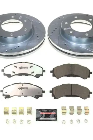 Worldwide Shipping Power Stop 19-22 Ford Ranger Front Z36 Truck & Tow Brake Kit