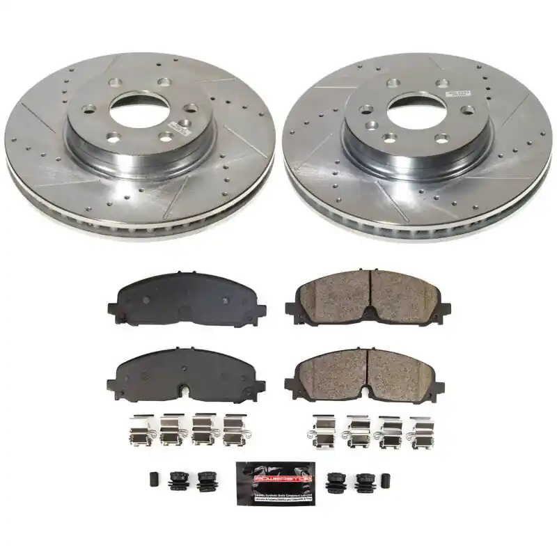 Power Stop 21-22 Chevrolet Colorado Front Z23 Evolution Brake Kit Viral