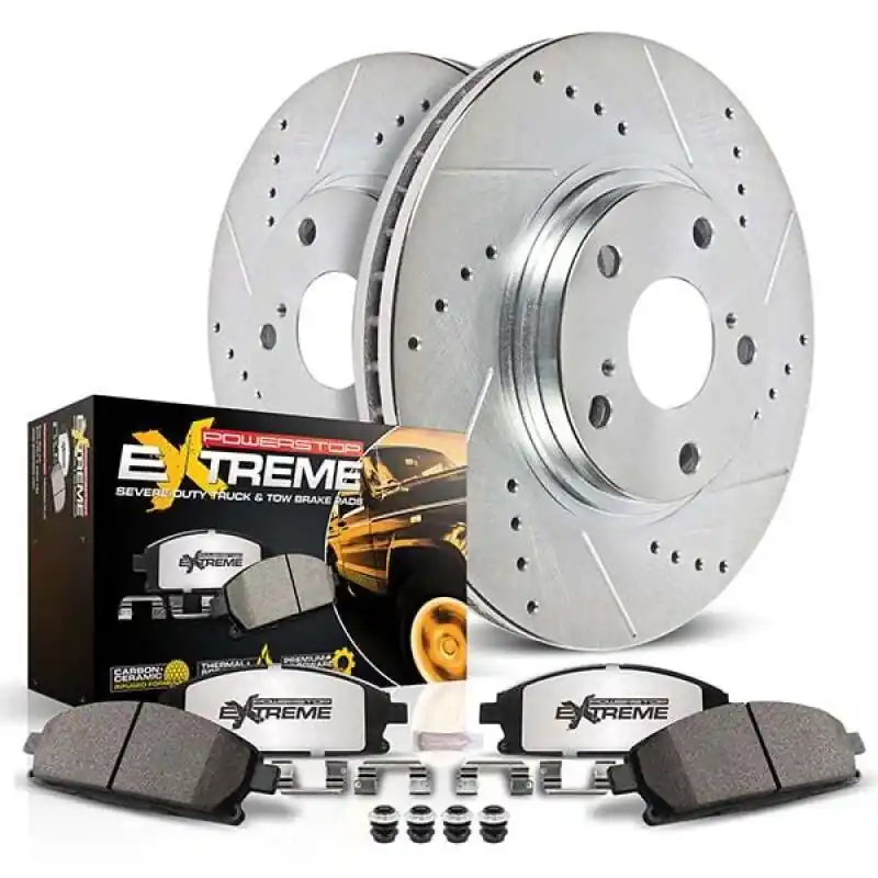Fast Shipping Power Stop 2023 Ford Bronco Sport Front Z36 Truck & Tow Brake Kit