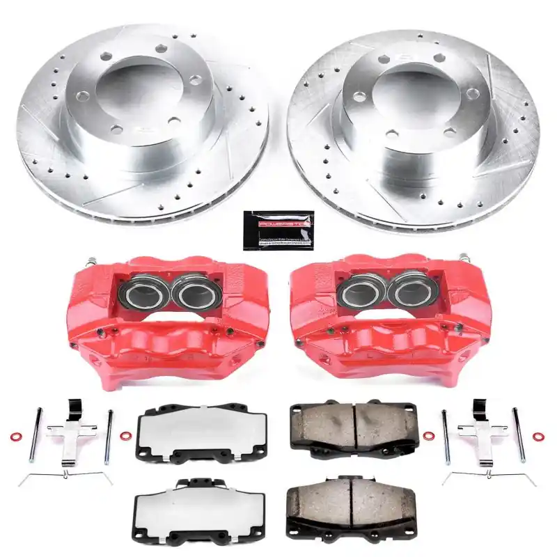 Low Price Power Stop 95-02 Toyota 4Runner Front Z36 Truck & Tow Brake Kit w/Calipers