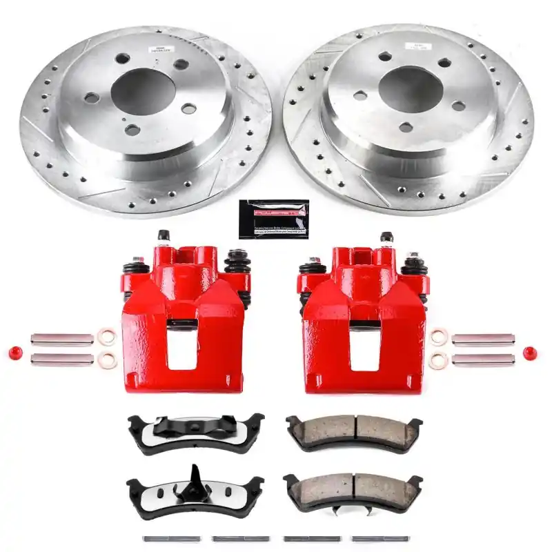 In Demand Power Stop 95-01 Ford Explorer Rear Z36 Truck & Tow Brake Kit w/Calipers