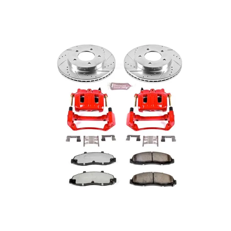 Viral Power Stop 99-03 Ford F-150 Front Z36 Truck & Tow Brake Kit w/Calipers