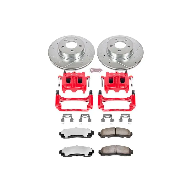 Instant Buy Power Stop 01-03 Ford Explorer Sport Front Z36 Truck & Tow Brake Kit w/Calipers
