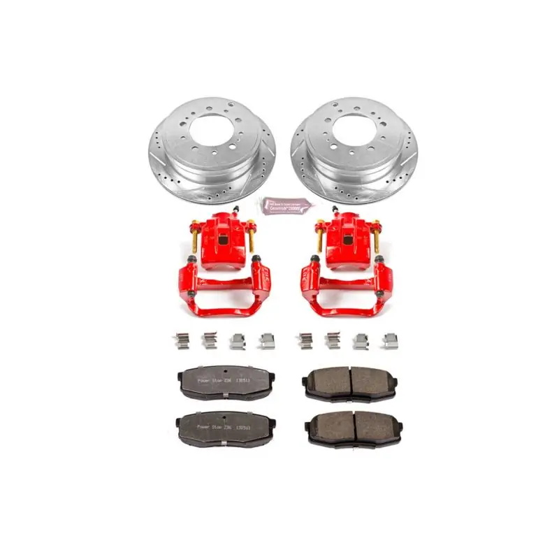 Power Stop 08-15 Toyota Sequoia Rear Z36 Truck & Tow Kit w/Calipers Trending