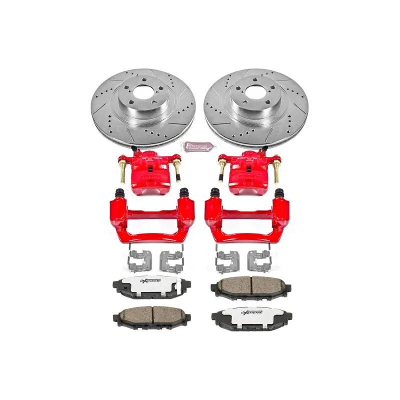 Trending Power Stop 09-13 Subaru Forester Rear Z26 Street Warrior Brake Kit w/Calipers