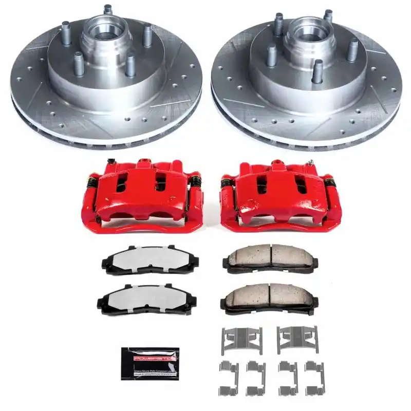 Final Sale Power Stop 98-02 Ford Ranger Front Z36 Truck & Tow Brake Kit w/Calipers