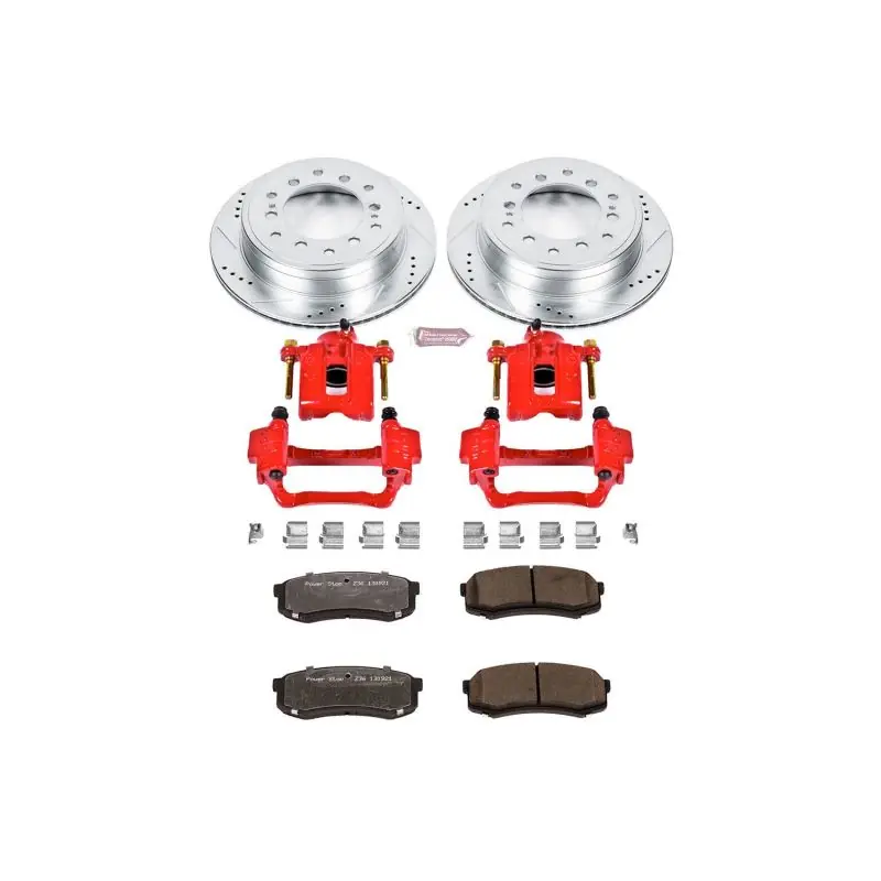 Direct From Factory Power Stop 10-19 Lexus GX460 Rear Z36 Truck & Tow Brake Kit w/Calipers